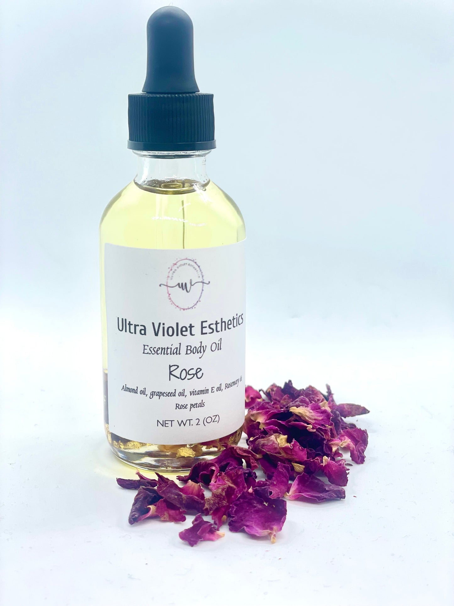 Rose Body oil Ultra Violet Esthetics